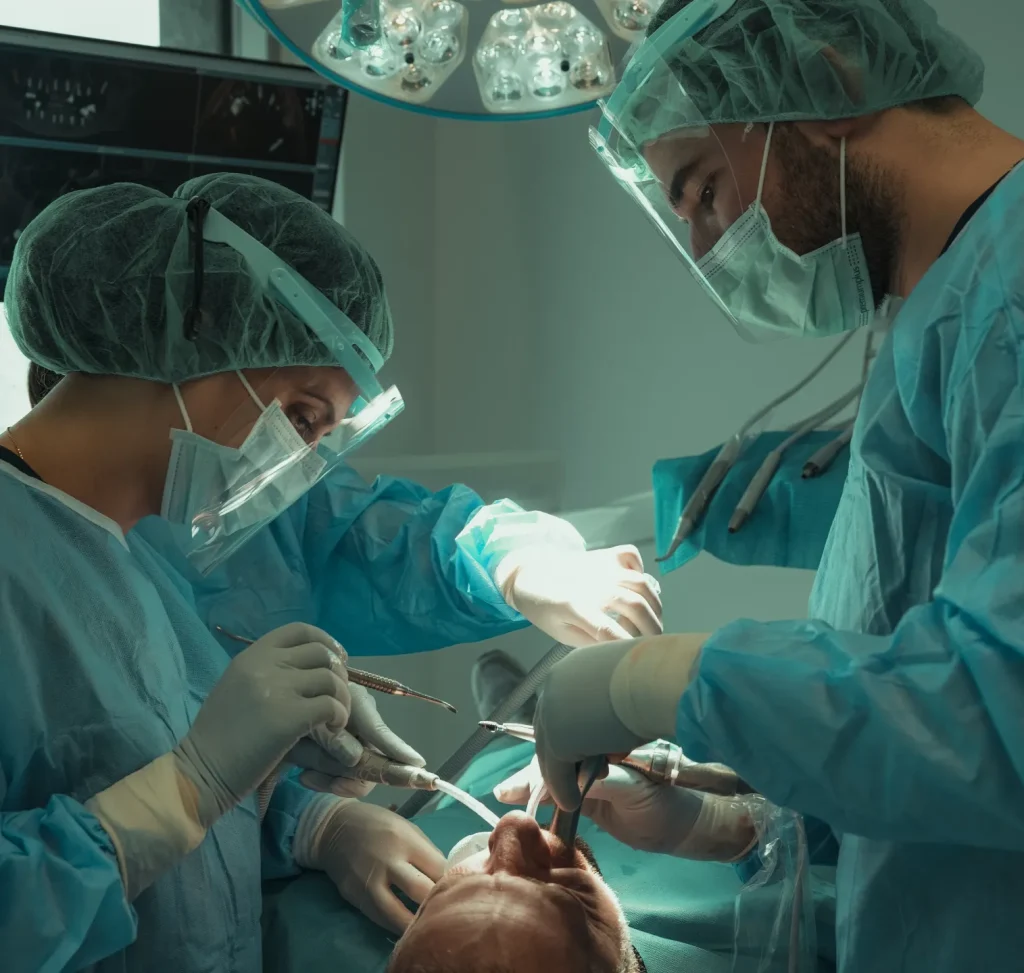 Oral implant surgery